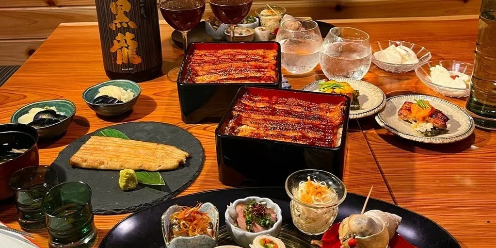 장어 덮밥 세트