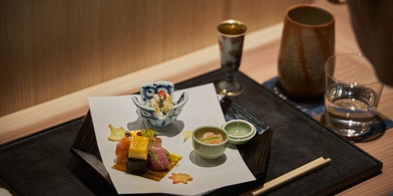 계절의 진미와 명주의 오마카세 총 10품 + 日本酒