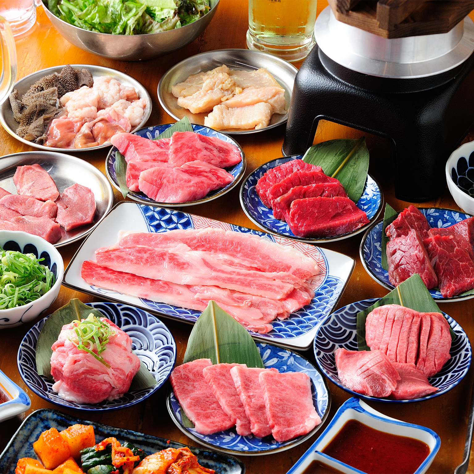 Masa Q Yakiniku Course [Includes All-You-Can-Drink]