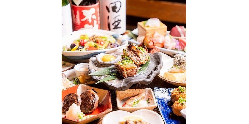 2小时无限畅饮 5000日元（含税） 全10品 烤肋与鲜鱼“轻松”套餐