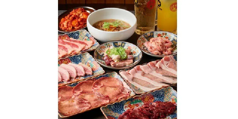 【肉通贅沢コース】全14品