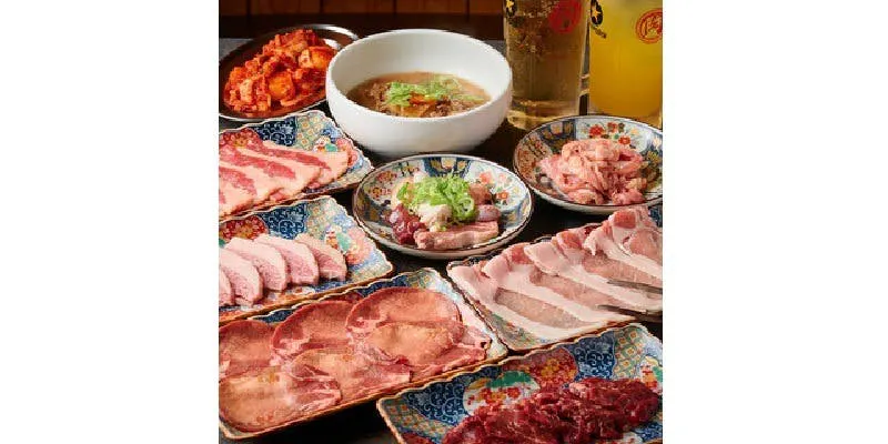 【肉通贅沢コース】全14品