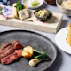 「花コース」花乃牛もも肉120gを季節の前菜と優雅に愉しむ