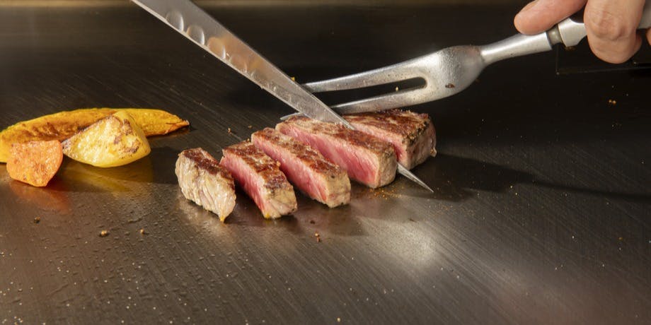 [Dinner Course] Haruka — 9 courses including scallops and specially selected Japanese Black Wagyu steak