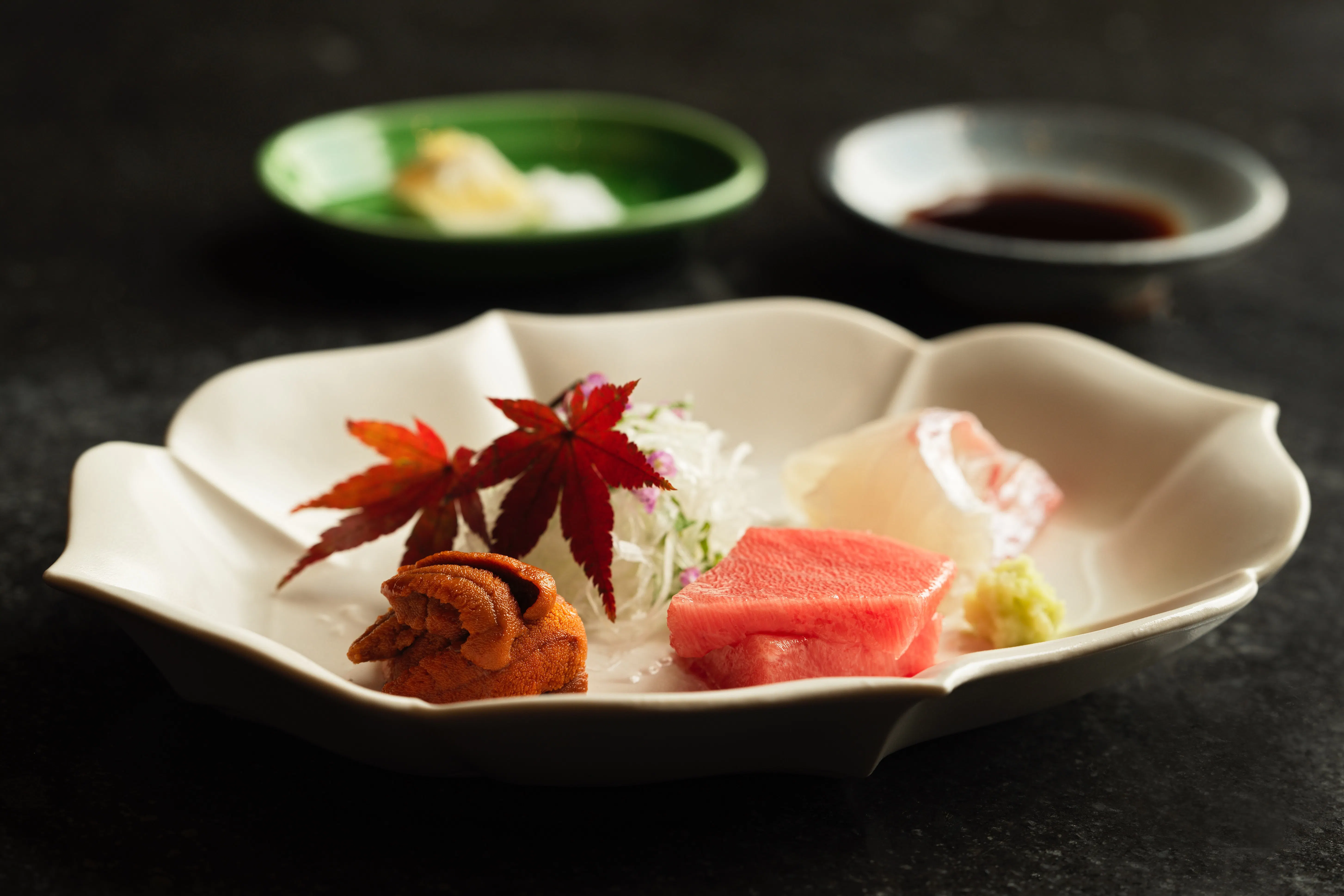 【さざんか】天ぷら、お造りなど豪華全9品／お昼限定