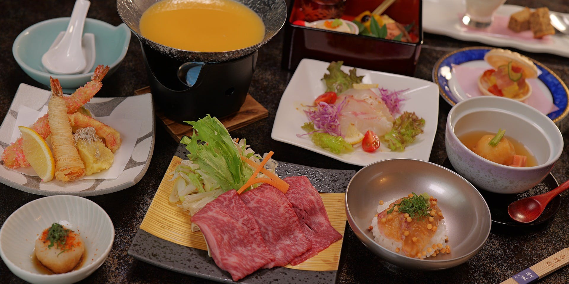 【宴会10,000日元套餐】共8道菜