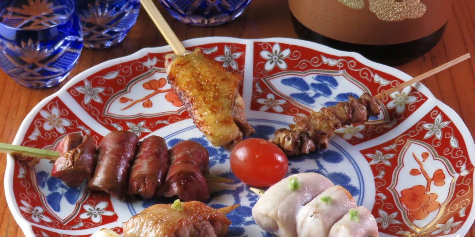 【おまかせコース】焼鳥10種や鶏スープ、〆の鶏中華そば等 全16品