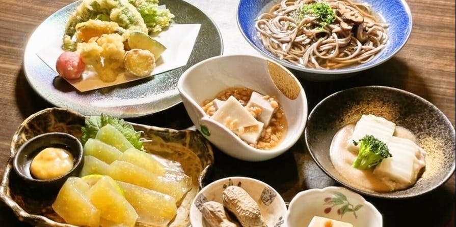 ベジタリアン和食コース