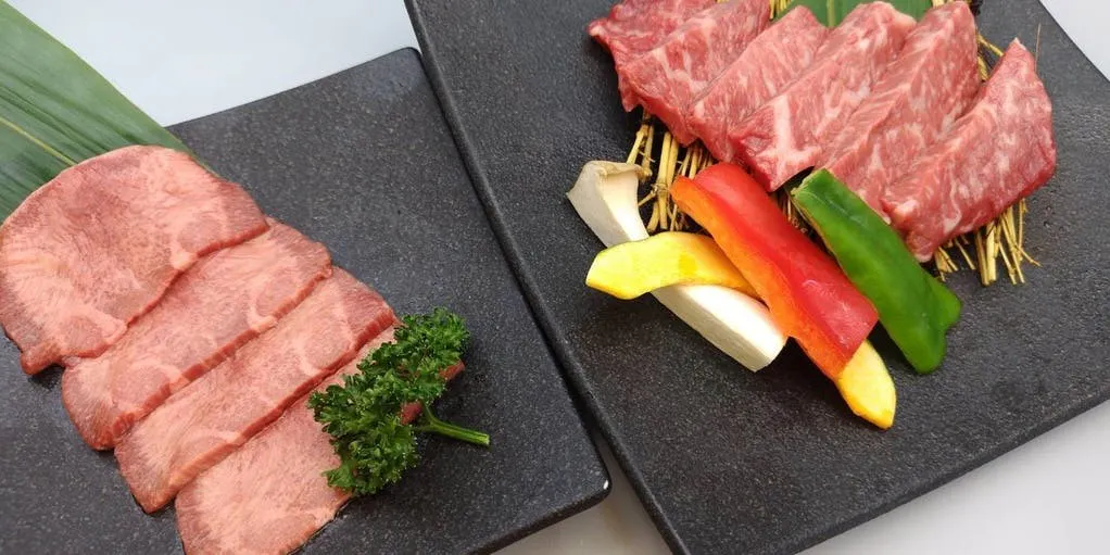 【特别午餐套餐】盐烤牛舌&特级里脊拼盘
