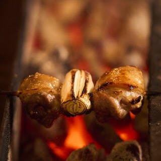 [Kincho Course] A complete 16-course selection for adults to enjoy an innovative “vegetables × yakitori” experience with a light touch