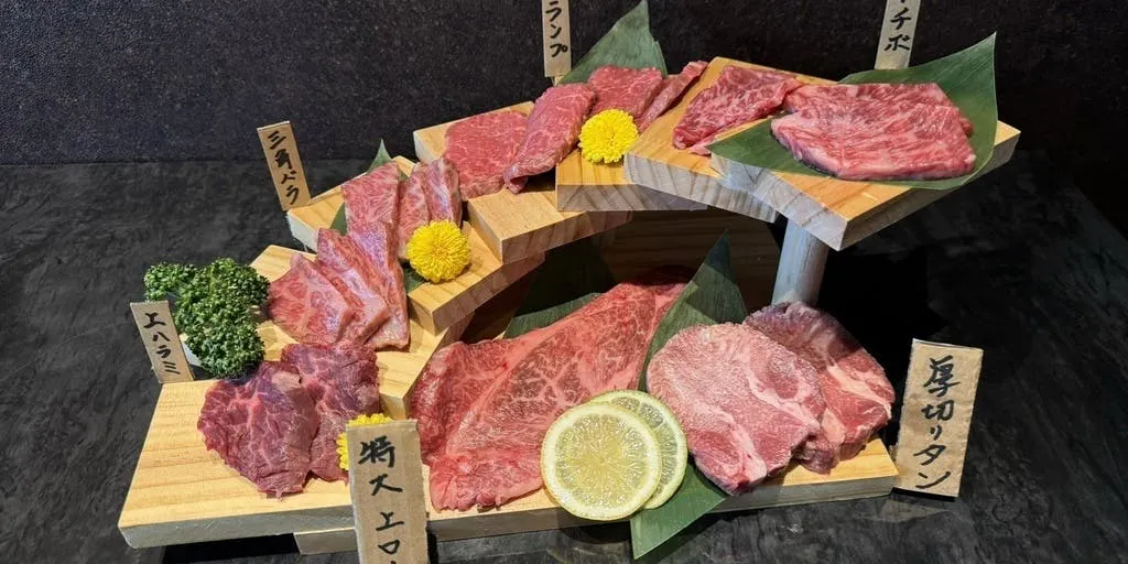타로 엄선 A5 와규 6종 7단 호화 고기 세트
