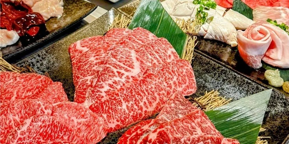 마쓰자카 소 상급 갈비 포함 점장 추천 호화 코스 총 15품목