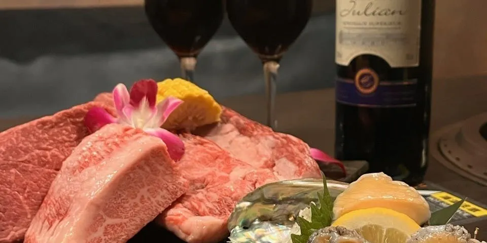 Luxurious Course to Enjoy Rare Cuts: 13 Dishes in Total