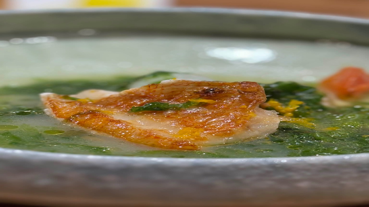 お魚料理付きコース