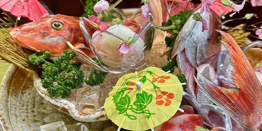 【雙方家族見面・家庭重要時刻】五種時令鮮魚三種料理方式與黑毛和牛瘦肉 共9道菜