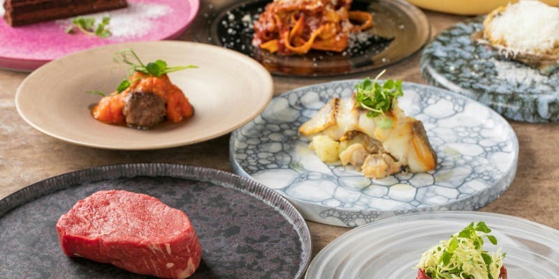 【ディナーコース】季節の特別おまかせコース全8品　10,000円コース