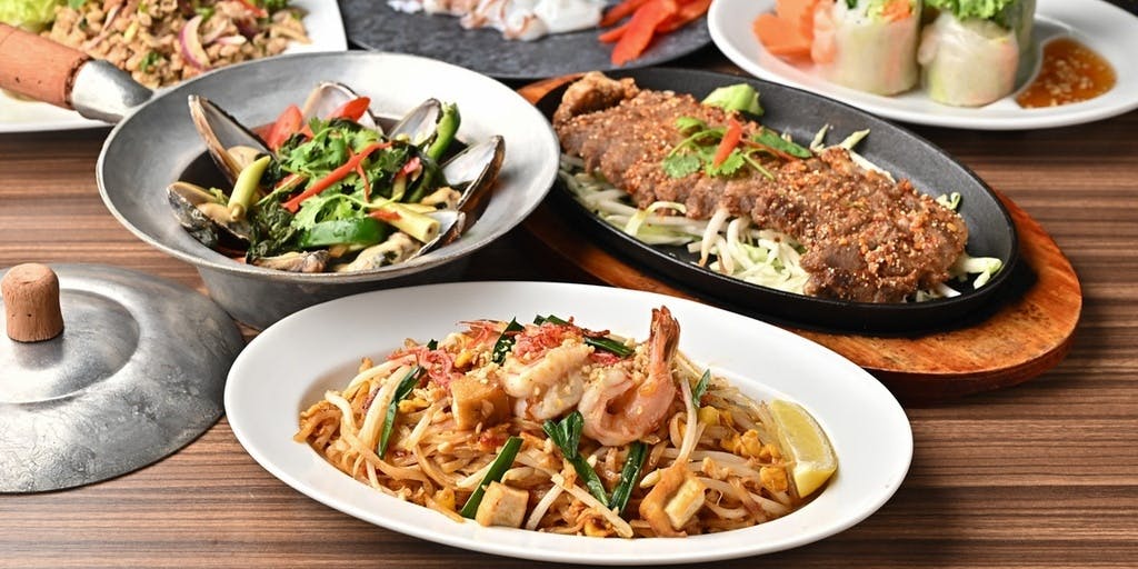 [2-hour all-you-can-drink included!] Fragrant Tropical Spicy Thai Dinner, 8 Courses, Recommended for first-time course reservations