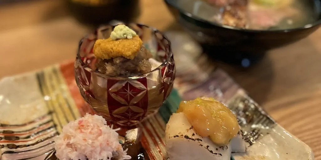 【季節的一湯一菜】在享用完一湯一菜後可以單點其他餐點。