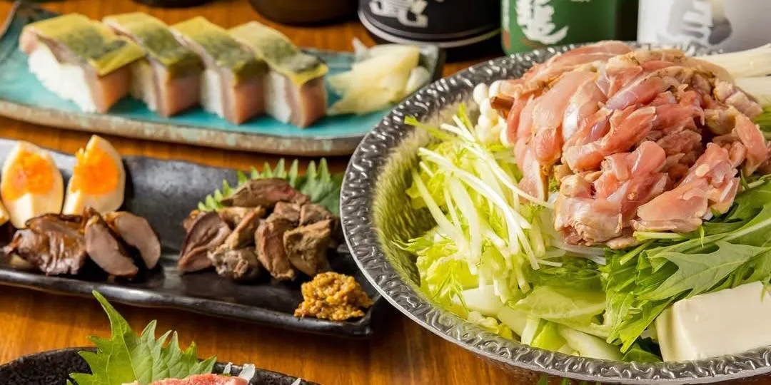 【4大名物品尝套餐】熊本直送马刺、自家制松前寿司、甲鱼土鸡锅等/全6品