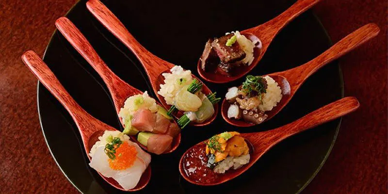 【新感覺】在小倉品味話題的匙壽司共13道菜品