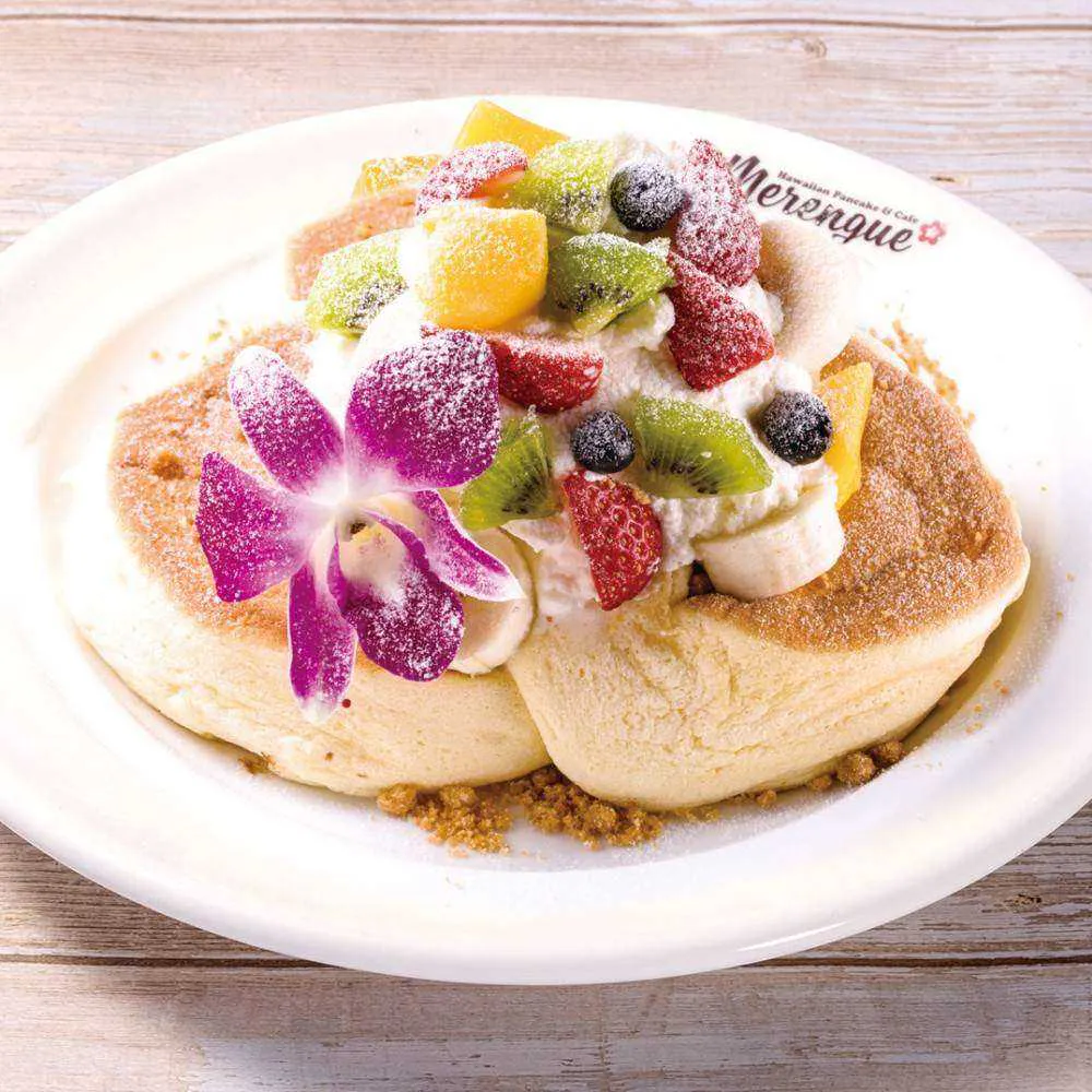 【メレンゲコース】メインとパンケーキが選べる全3皿