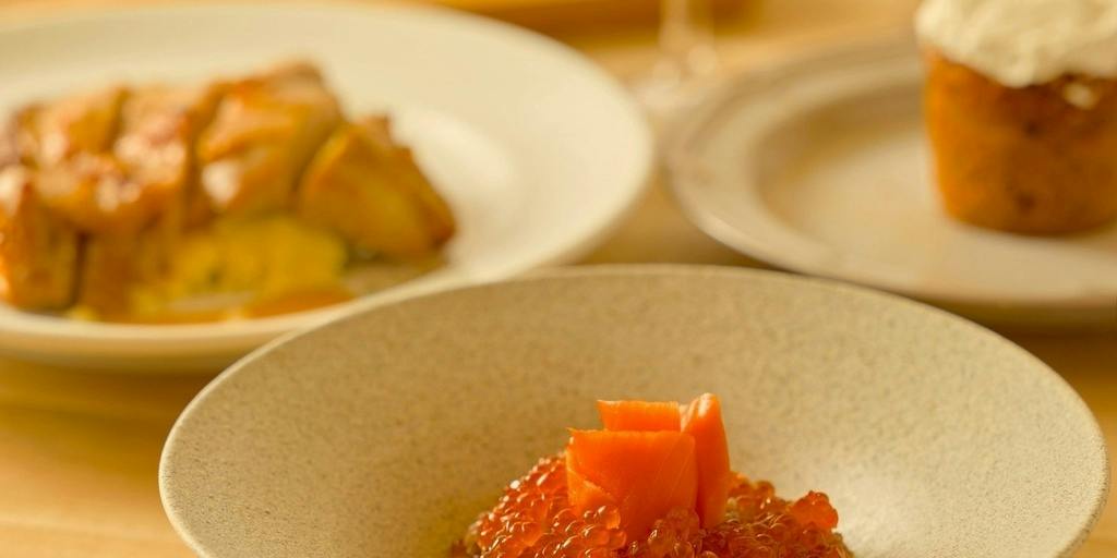 Casual course: 5 dishes from appetizer to dessert