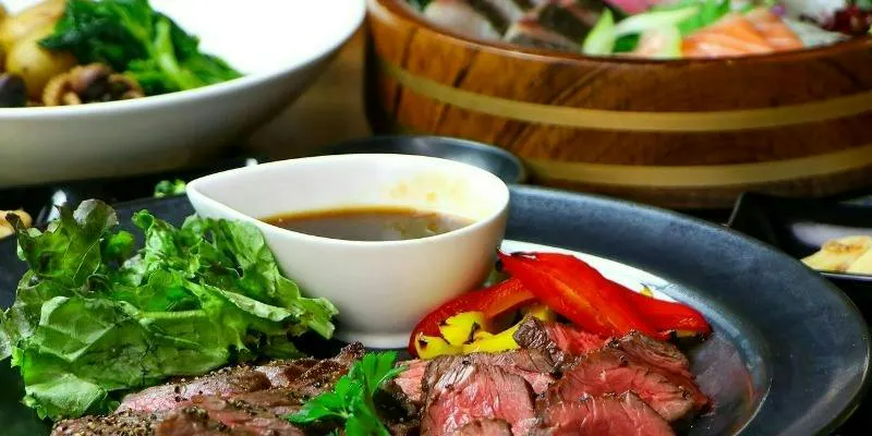 【皇・個別盛】熟成牛焼きしゃぶ×熟成魚5種×天麩羅 全10品