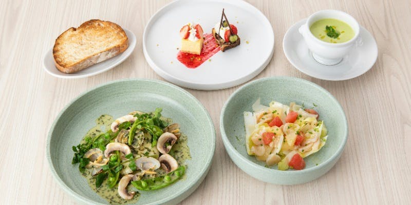 【Dinner Course】Choose from Appetizers, Main Course, and More: Total 4 Dishes