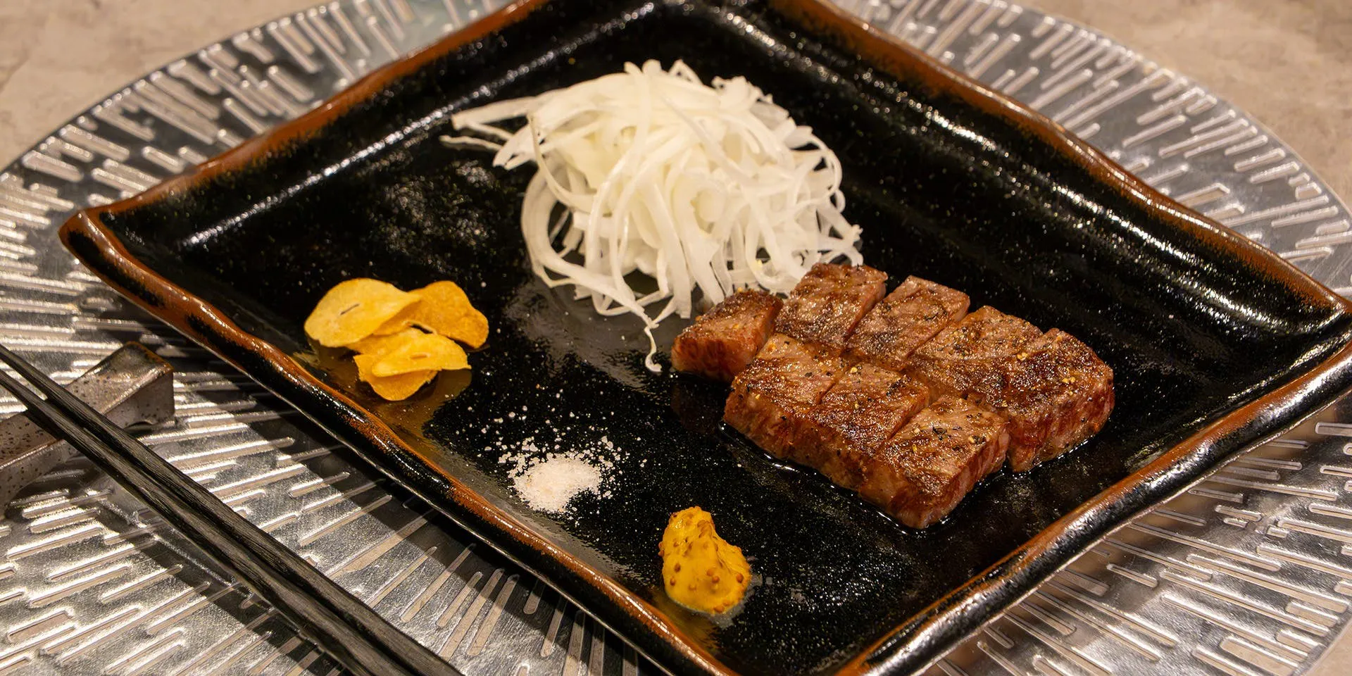 IWAKUNI Dinner Course (7 Dishes) Sirloin 100g