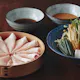 【LUNCH 】米澤豚ロース(150g)のしゃぶしゃぶ