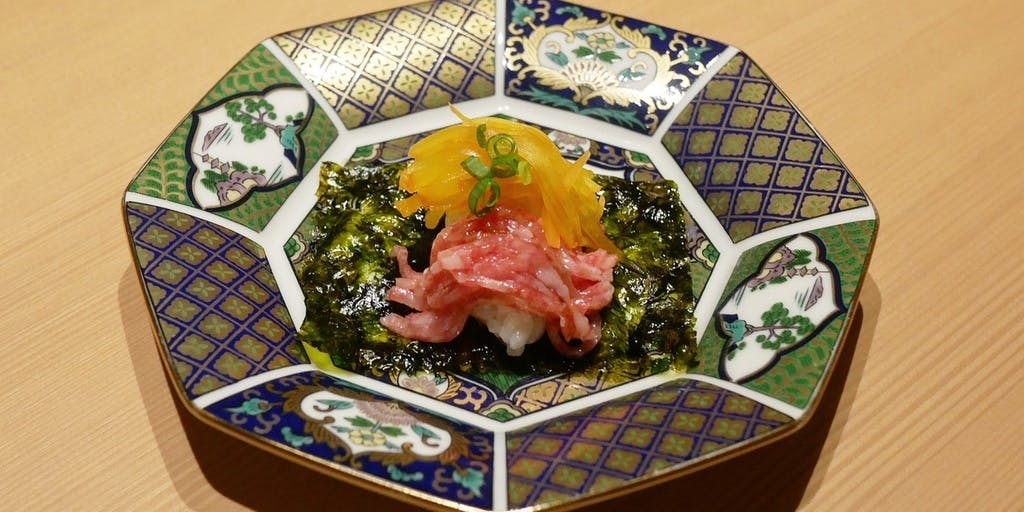 '선 zen 코스' 흑모화우 스테이크 소금구이, 소스구이, 곱창까지 흑모화우를 만끽, 총 14품목