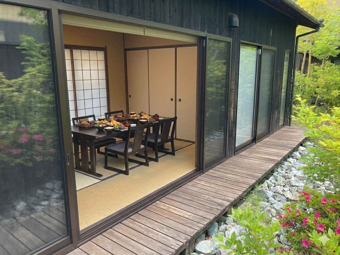 「気兼ねなく過ごす」離れ個室プラン