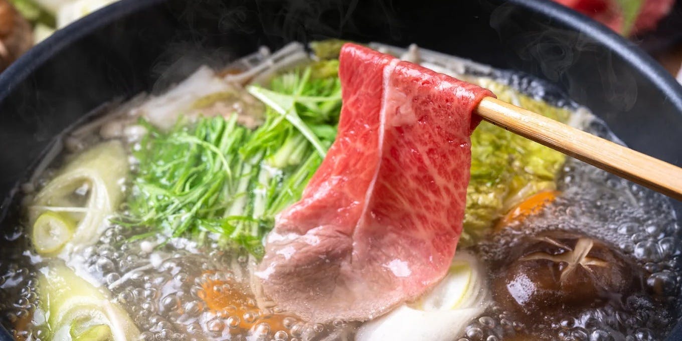 Shabu-shabu Wagyu Omakase Kaiseki Plum Course