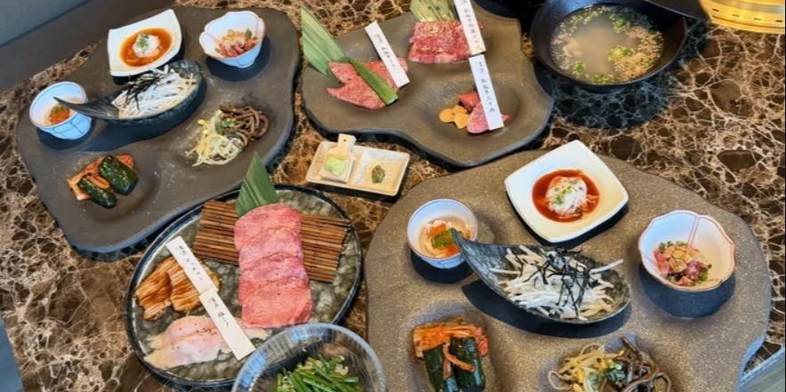 【별저 런치 코스】고급 야키니쿠를 점심부터 즐길 수 있는 특별한 코스