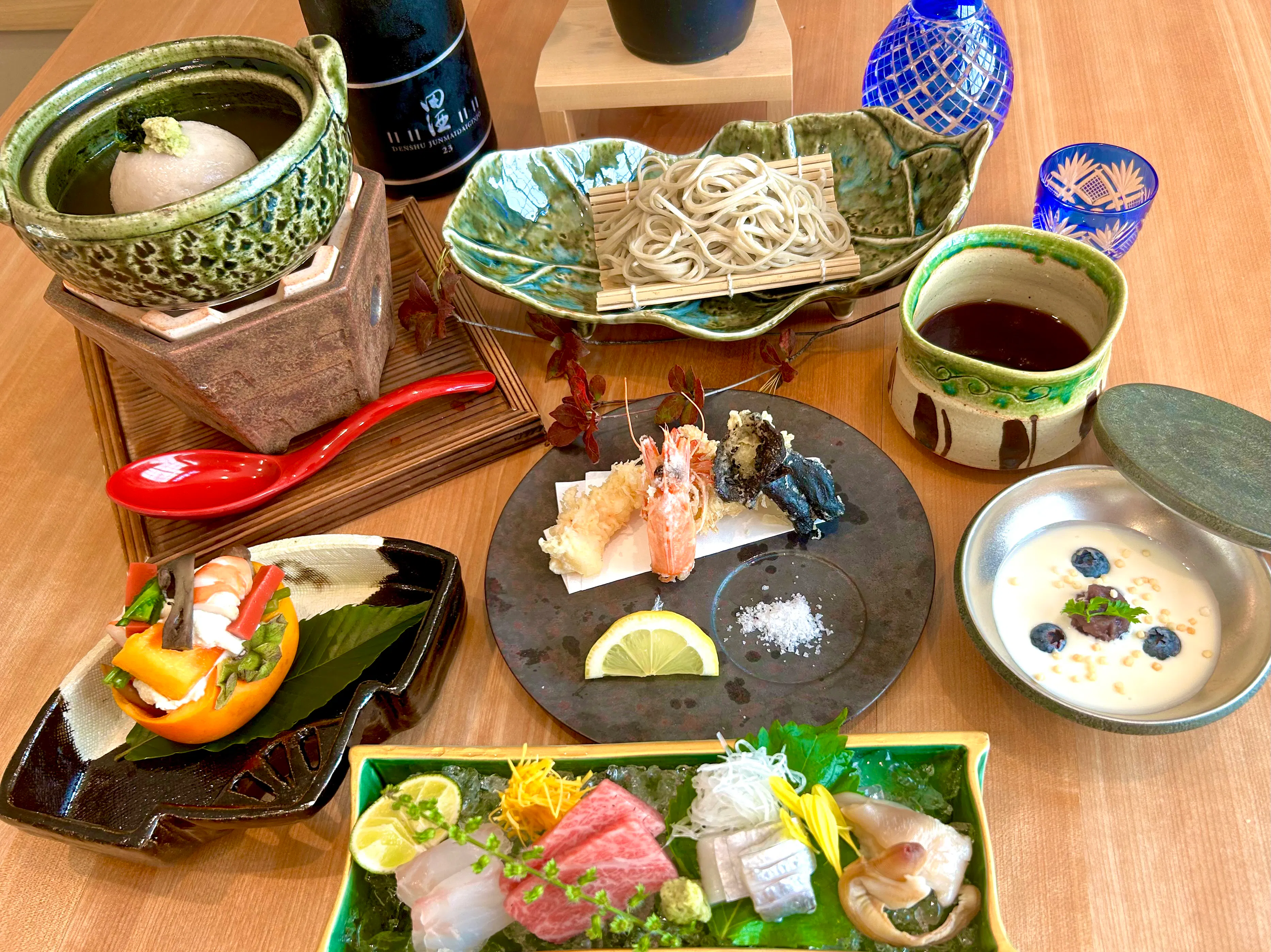 【秋の新そばミニ会席】秋の香り高い新そばと旬の味覚を楽しむ