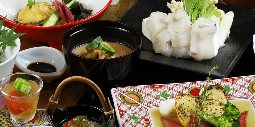 【季節の懐石 肥後椿】料理長おすすめの逸品が揃う全8品