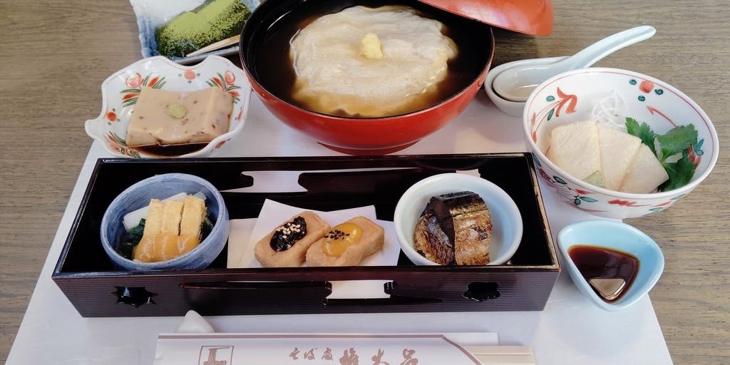 【京づくし膳】유바 사시미, 핫순, 유바 앙카케 등 총 5품