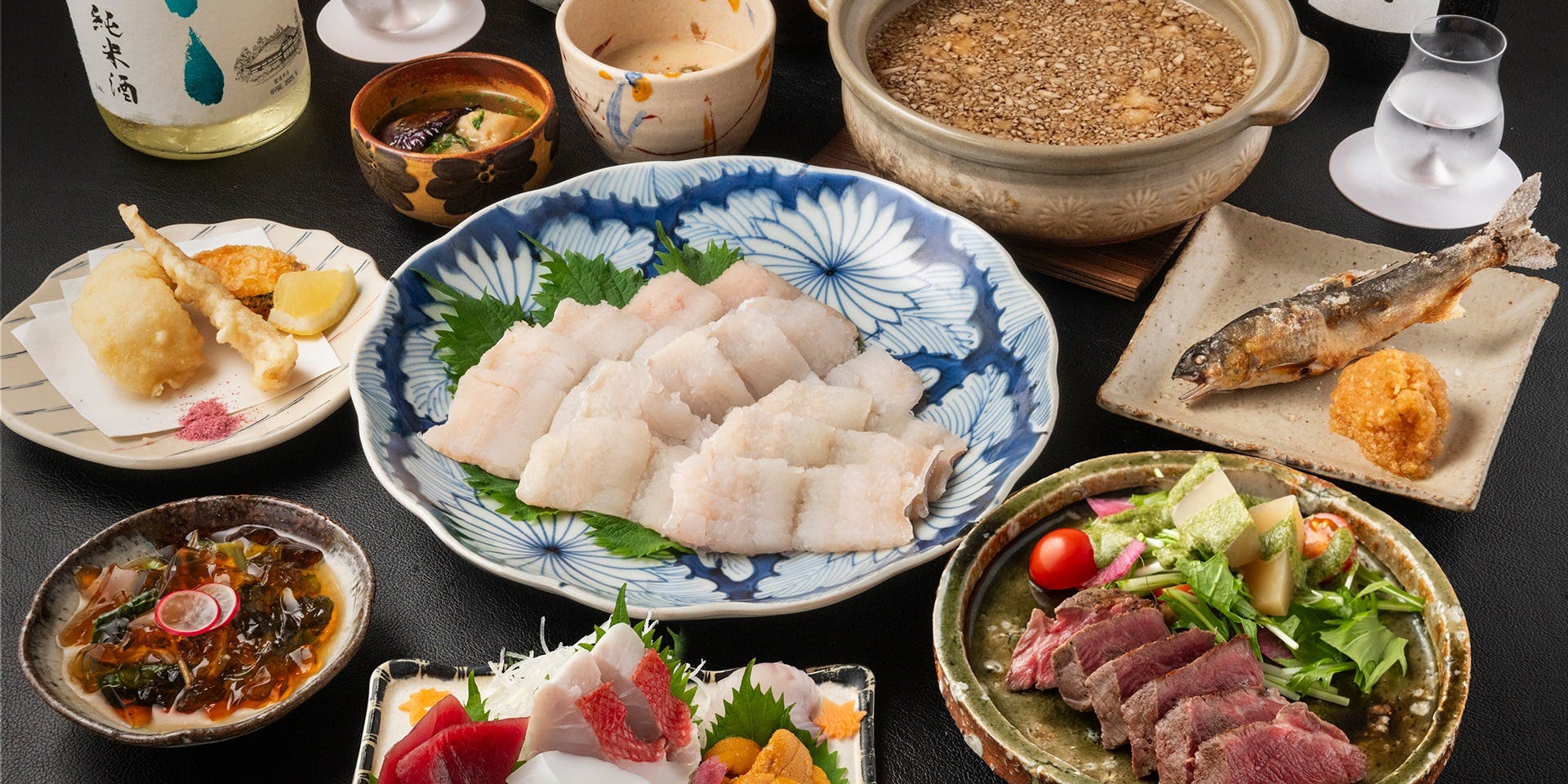 鱧鱼涮涮锅与时令鲜鱼套餐