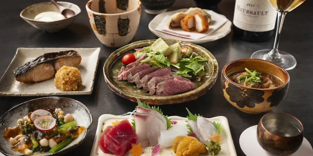 富山县产黑毛和牛“富山牛”菲力与时令鲜鱼套餐(保证包间)
