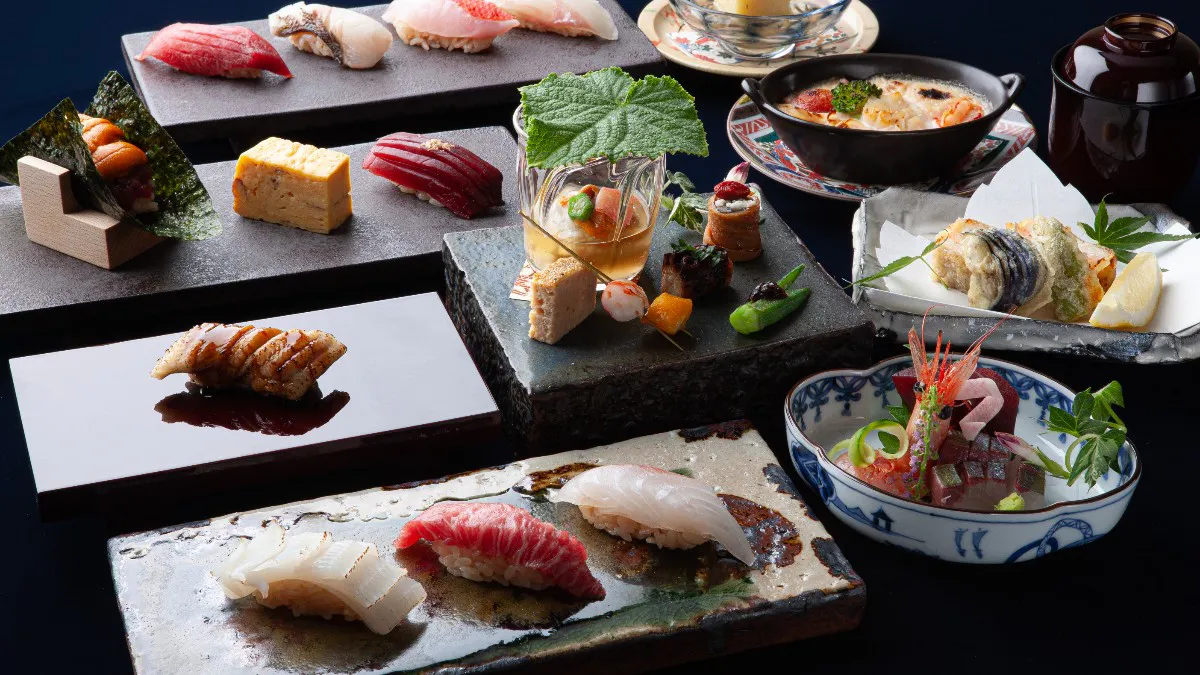 鮨会席 和 NAGOMI|旬の会席料理と江戸前鮨を気軽に味わう、家族にもおすすめの全11品