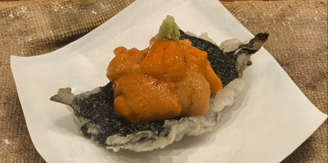 [Special Selection of Kappo and Tempura] A Luxurious 14-Course Menu Featuring 6 Kinds of Tempura, Sea Urchin, Japanese Black Wagyu Beef, and Truffle