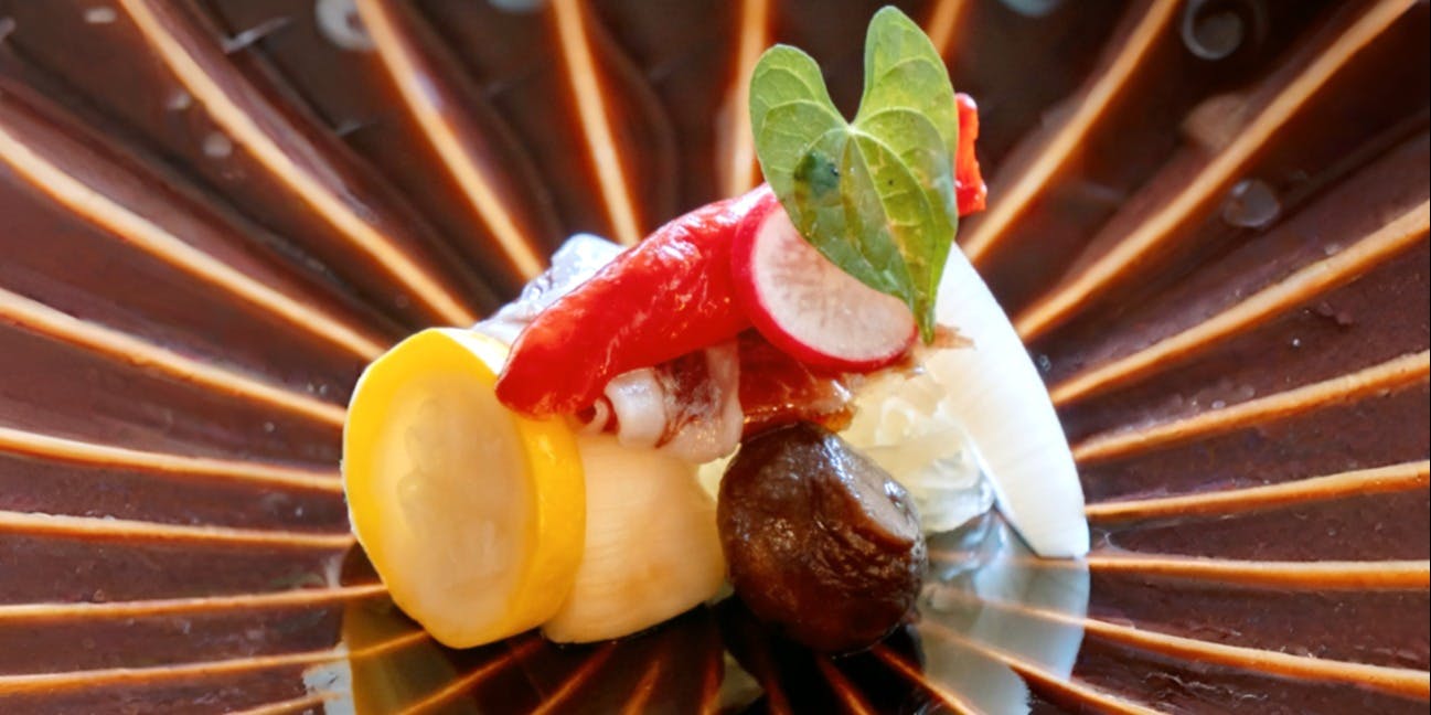 【シェフのおまかせランチ 全5皿】前菜からメインまで全てお任せでご用意