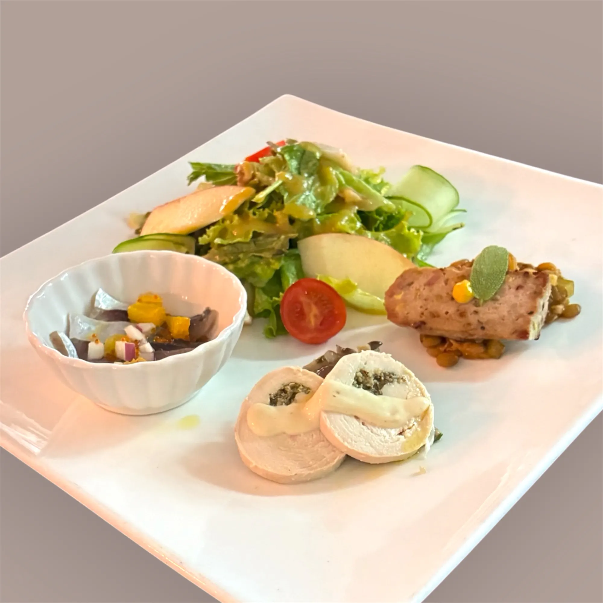 【午餐套餐】以肉类料理为主的5道菜品尽享套餐