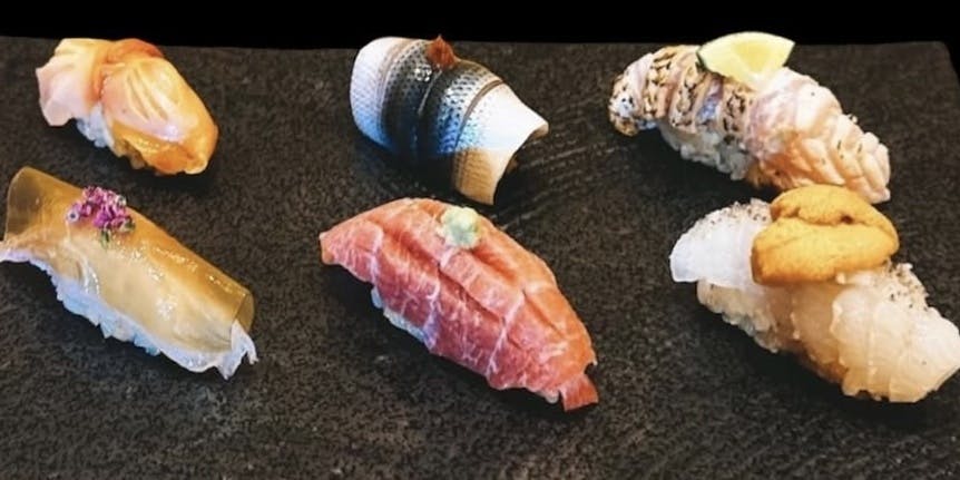 [Lunch Only] A lunch course featuring a satisfying Edomae sushi experience, from the appetizer to 12 pieces of nigiri