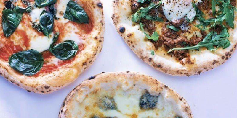 【選べるPIZZAコース】前菜と本格窯焼きピザとグリルメインを含む全7品