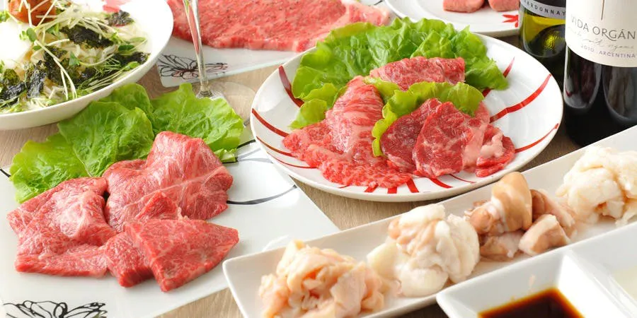 【スペシャルコース】上タン、熟成和牛厳選部位4種、サーロ焼きすき他、充実の全14品