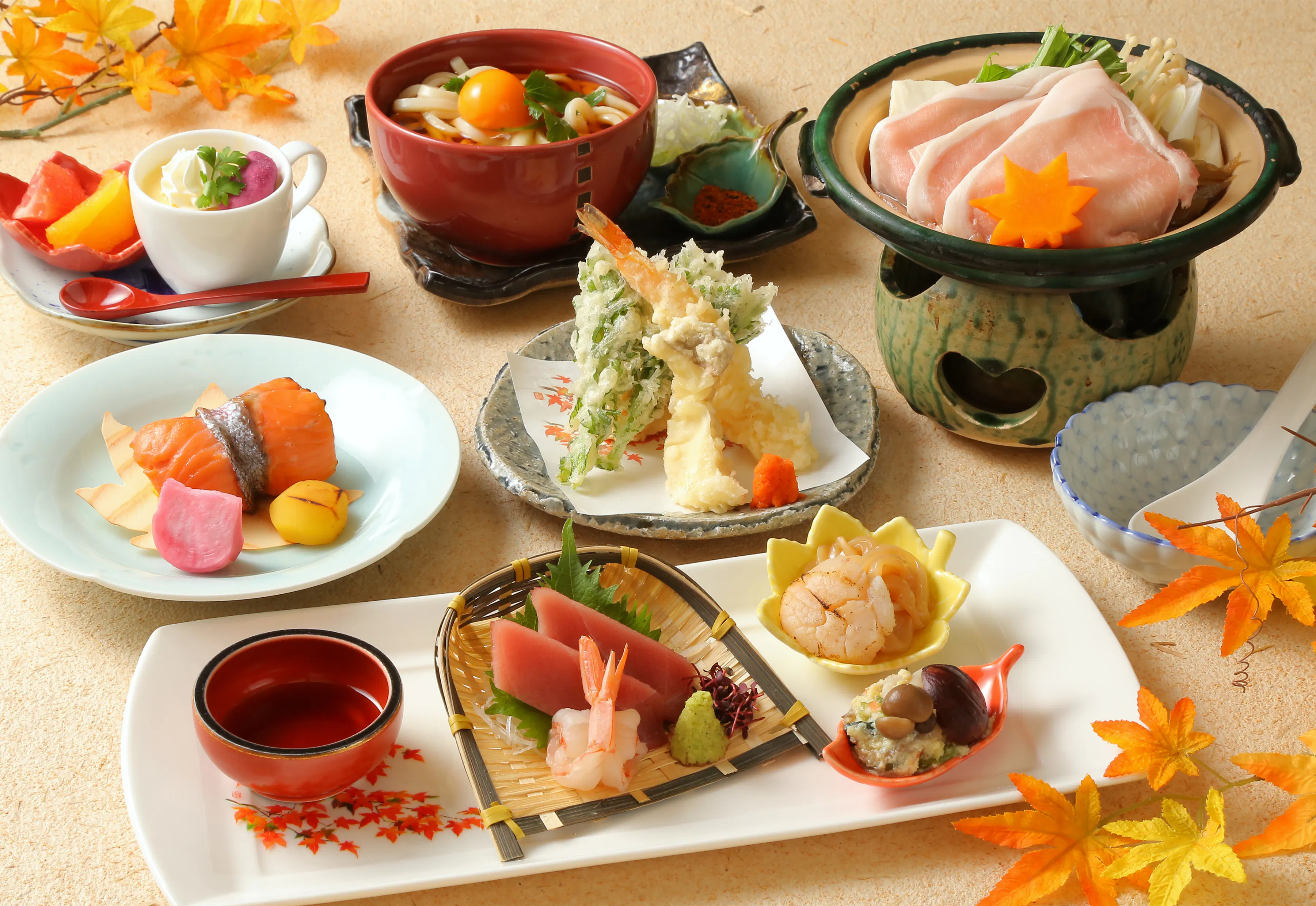 Autumn Seasonal Kaiseki Course