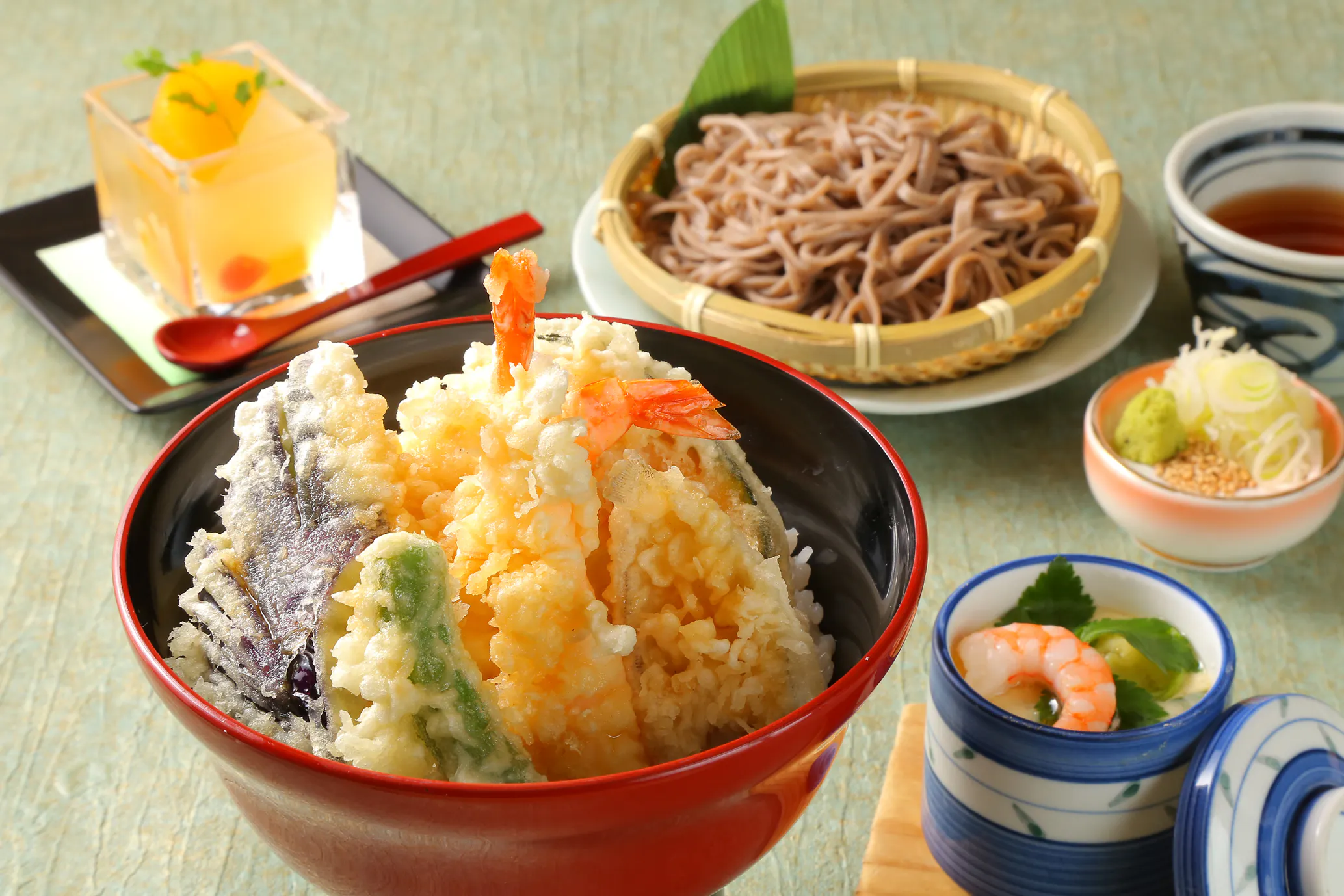 天妇罗盖饭午餐套餐