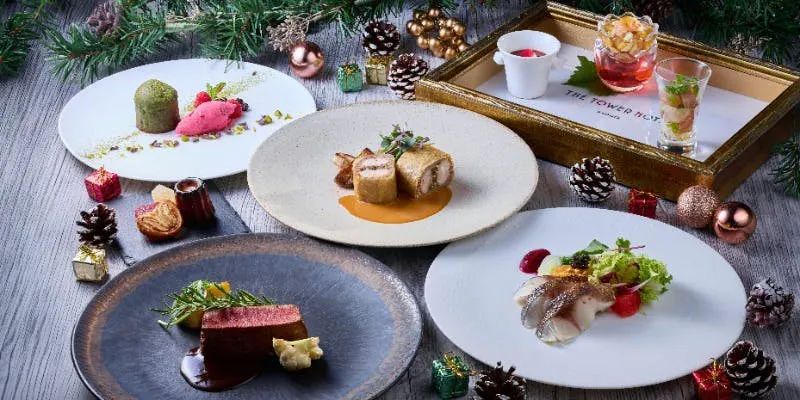 【Xmas2026】전 6품 호화로운 입맛돋움으로 시작하여, 메인은 만텐 와규