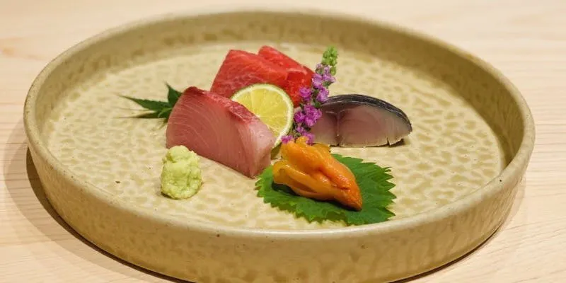 Sushi Course 90-minute limit ¥7500